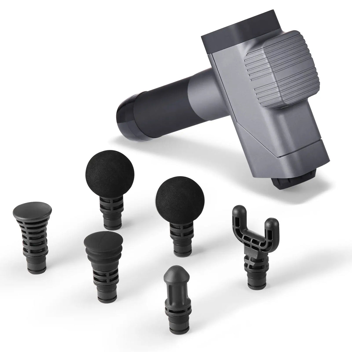 Mini Massage Gun, Percussion Muscle Massage Gun for Athletes - with 5 Speed Levels & 6 Massage Heads, 7.4V 2500mAh Batteries, Handheld Small Massage Gun for Pain Relief, Muscle Relaxation