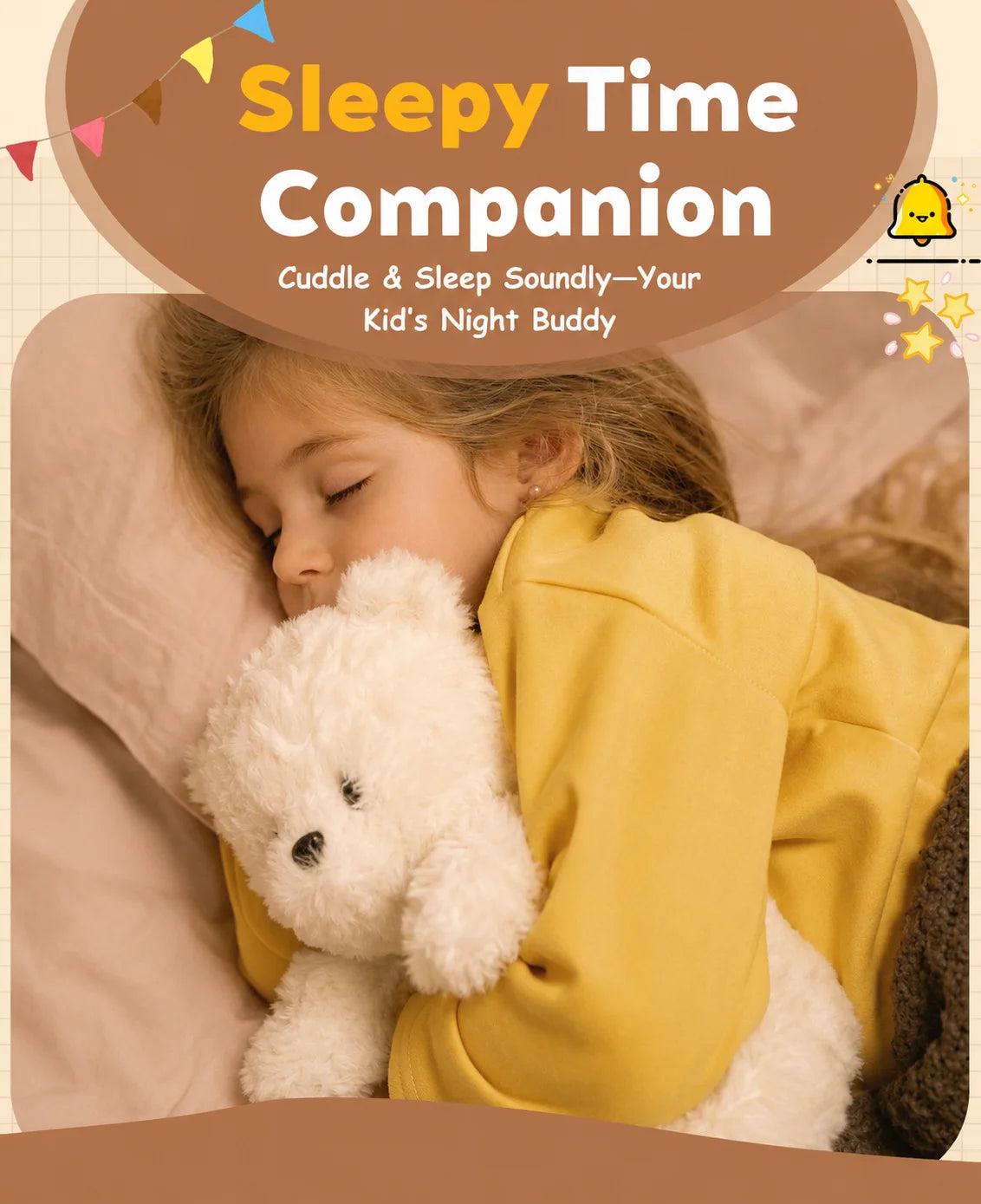 MEEMO Bear AI Plush Toy for Kids Ages 3+, Interactive Talking Teddy Bear Companion, Parent-App Controlled, 12 Languages, No Subscription, Birthday Gift for Boys Girls