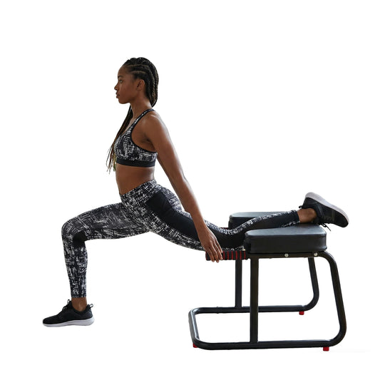 Yoga Headstand Bench Loading 550Lbs Handstand Trainer Bench with Anti-Slip Mat Metal Frame & PU Pads for Workout Fitness and Gym