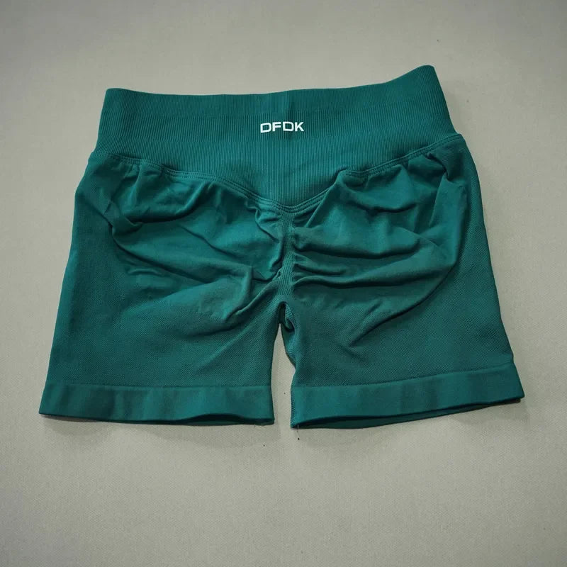 2026 New Women High Waist Scrunch Butt Shorts Push Up Hip Lifting Squat Proof Gym Workout Running Sports Yoga Short Pants