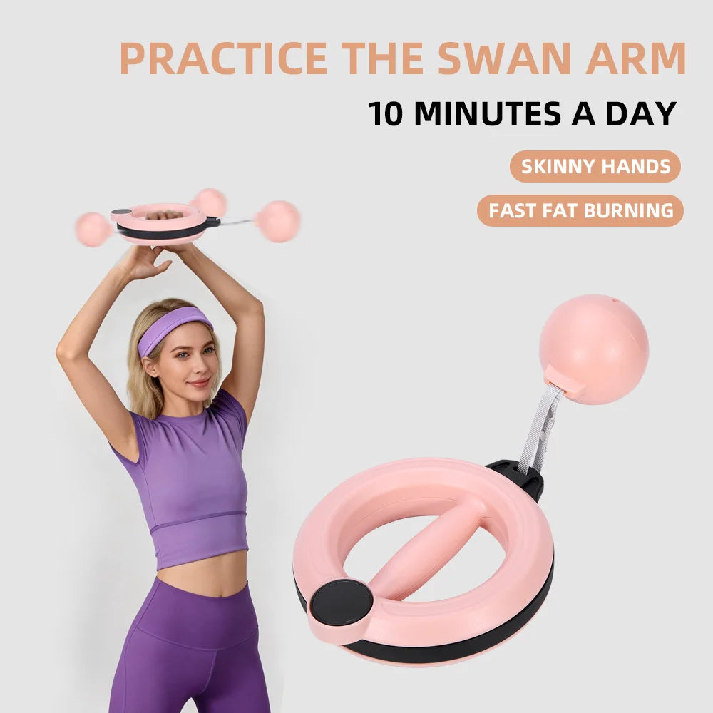 Wrist Power Ball Handheld Arm Workout Trainer Portable Full Body Fat Burning Home Fitness Exercise Equipment