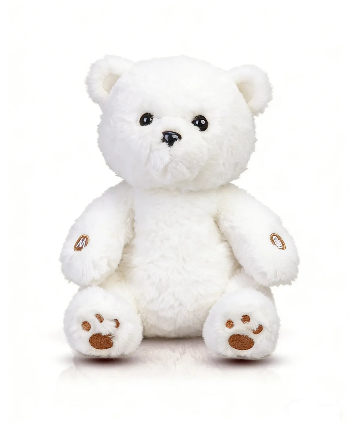 MEEMO Bear AI Plush Toy for Kids Ages 3+, Interactive Talking Teddy Bear Companion, Parent-App Controlled, 12 Languages, No Subscription, Birthday Gift for Boys Girls