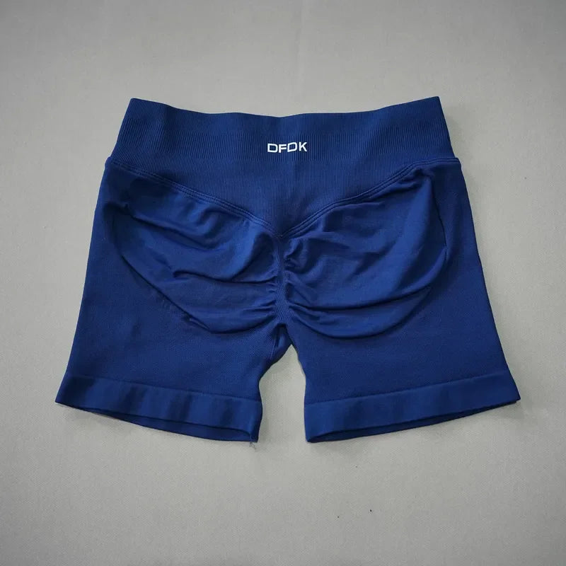2026 New Women High Waist Scrunch Butt Shorts Push Up Hip Lifting Squat Proof Gym Workout Running Sports Yoga Short Pants