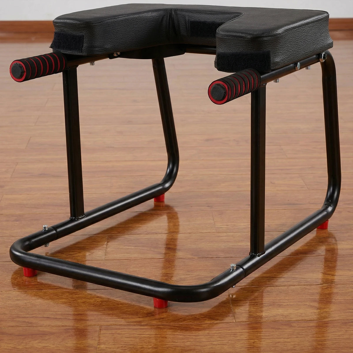 Yoga Headstand Bench Loading 550Lbs Handstand Trainer Bench with Anti-Slip Mat Metal Frame & PU Pads for Workout Fitness and Gym